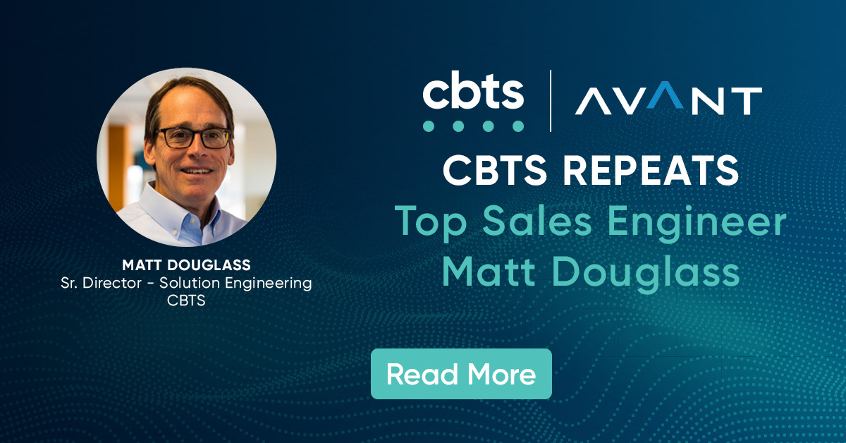 CBTS REPEATS Top Sales Engineer Matt Douglass